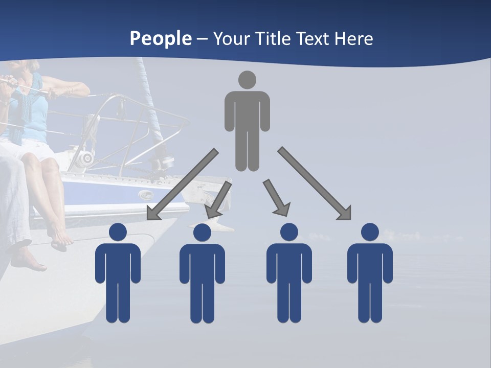 Retirement Romantic Yacht PowerPoint Template