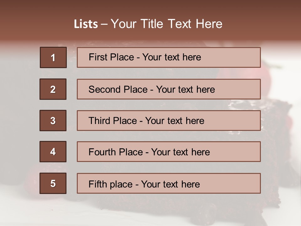 Homemade American Chocolate Chip PowerPoint Template