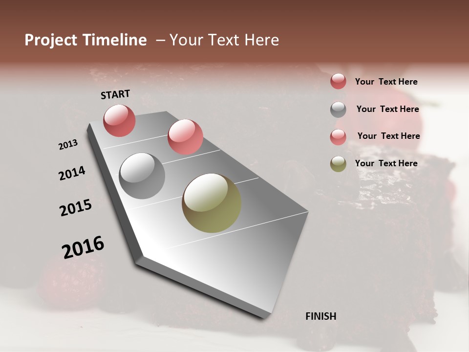 Homemade American Chocolate Chip PowerPoint Template