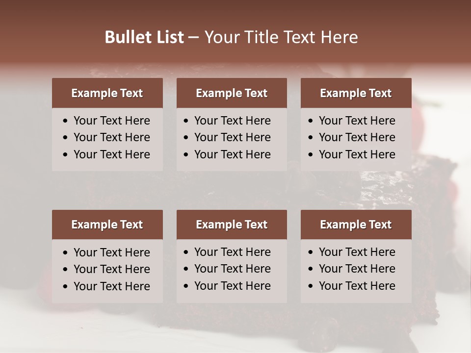 Homemade American Chocolate Chip PowerPoint Template