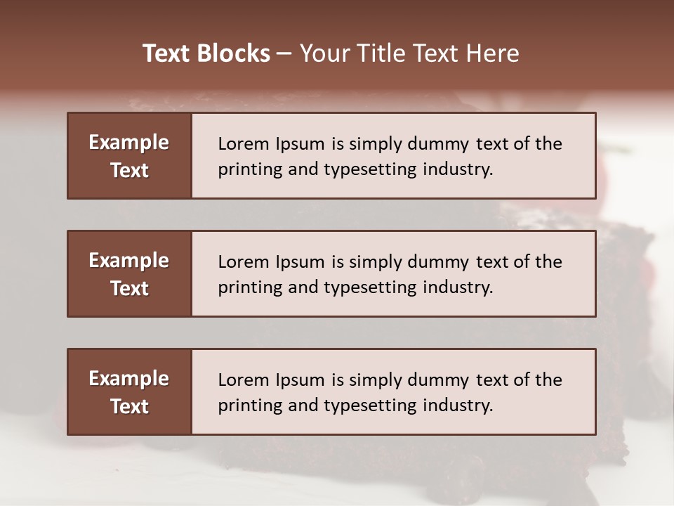 Homemade American Chocolate Chip PowerPoint Template