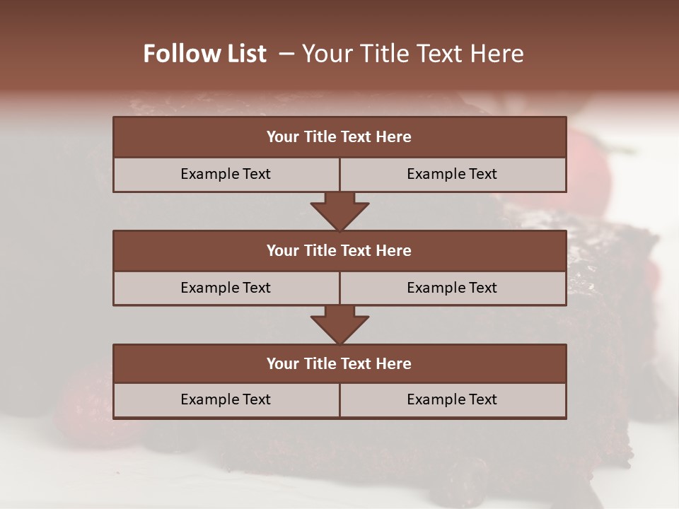 Homemade American Chocolate Chip PowerPoint Template