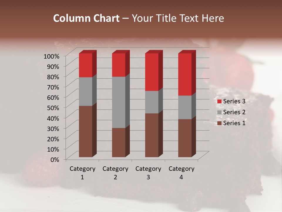 Homemade American Chocolate Chip PowerPoint Template