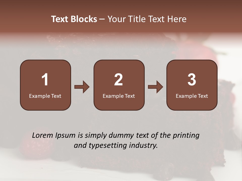 Homemade American Chocolate Chip PowerPoint Template