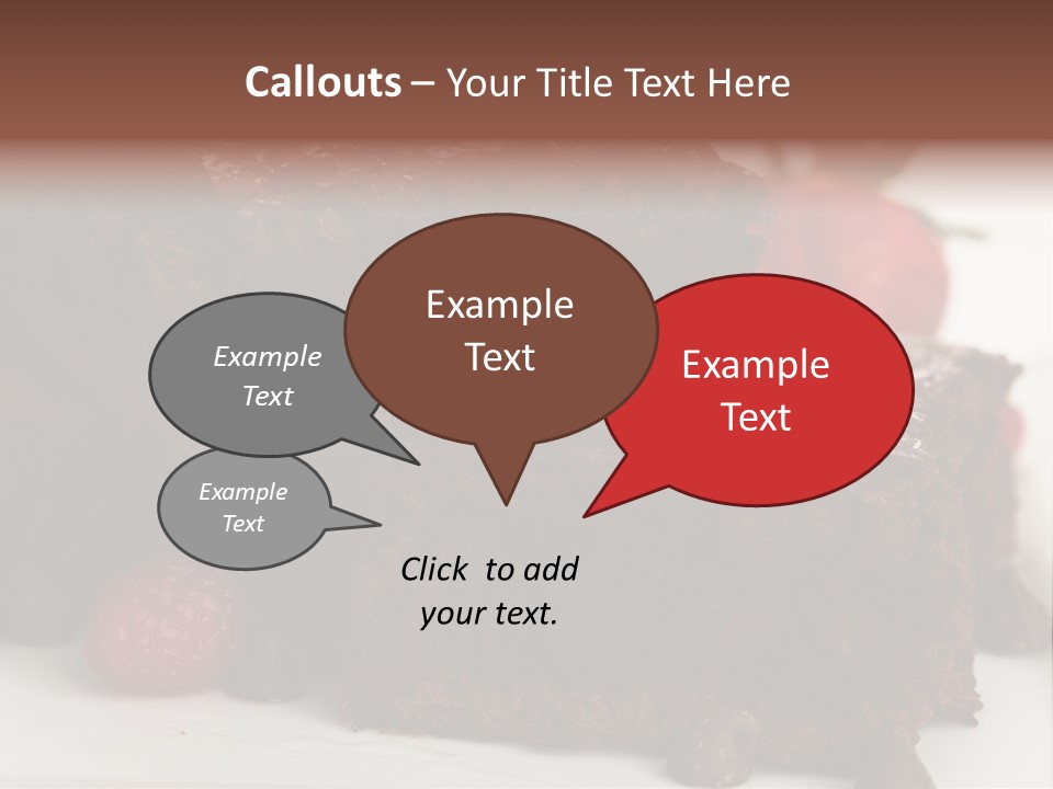 Homemade American Chocolate Chip PowerPoint Template