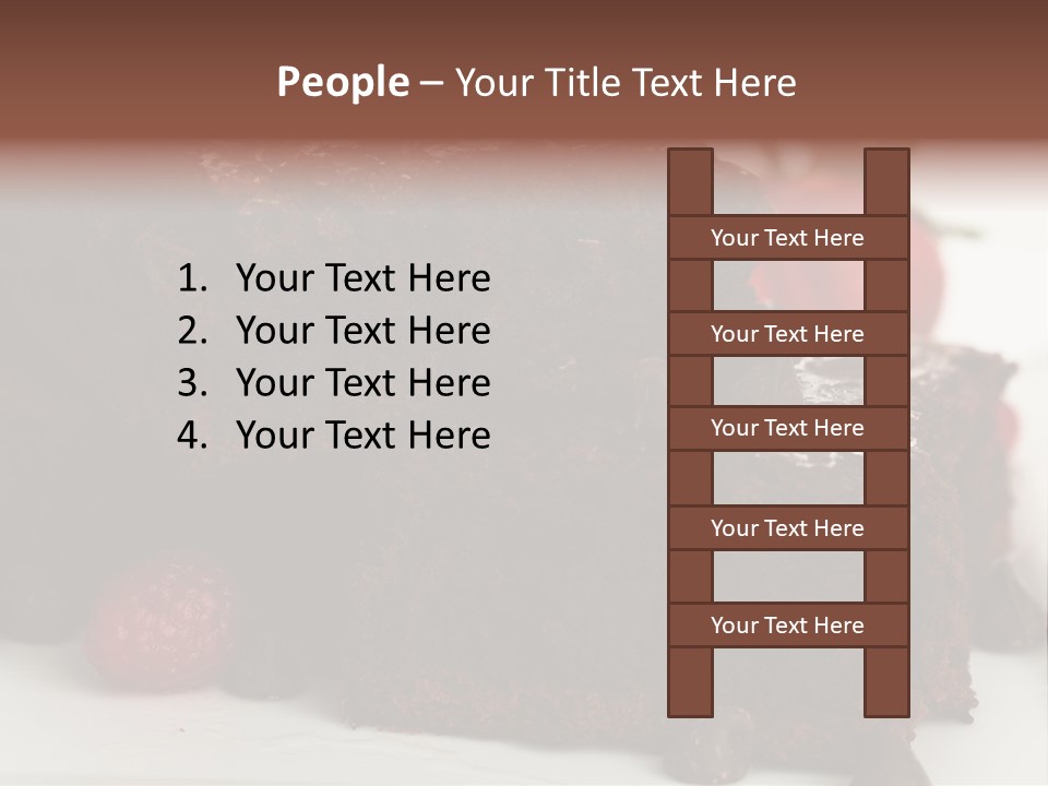 Homemade American Chocolate Chip PowerPoint Template