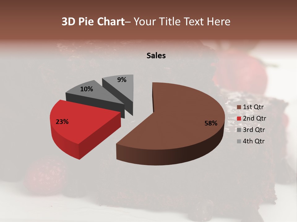 Homemade American Chocolate Chip PowerPoint Template