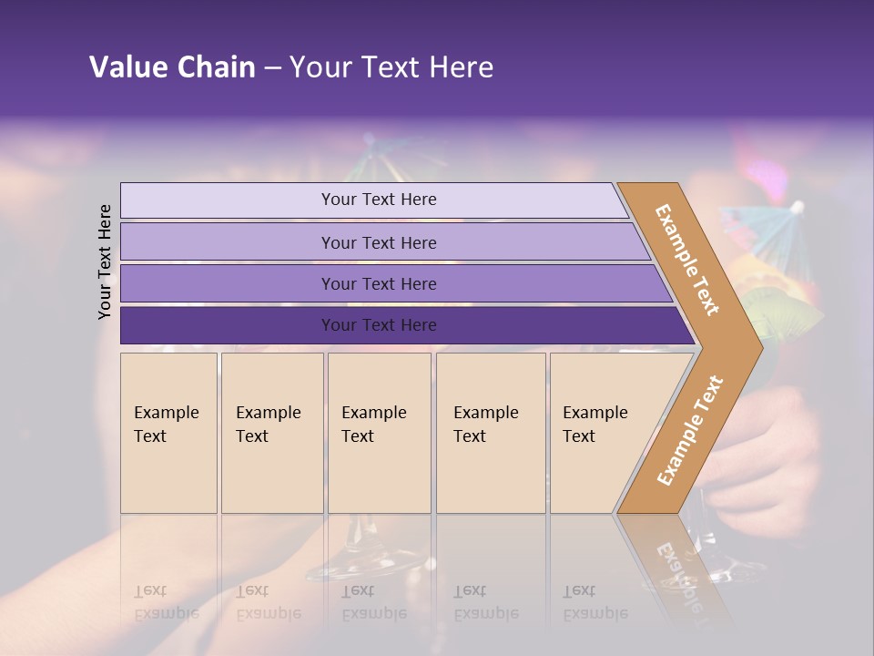 Guy Cocktail Gathering PowerPoint Template