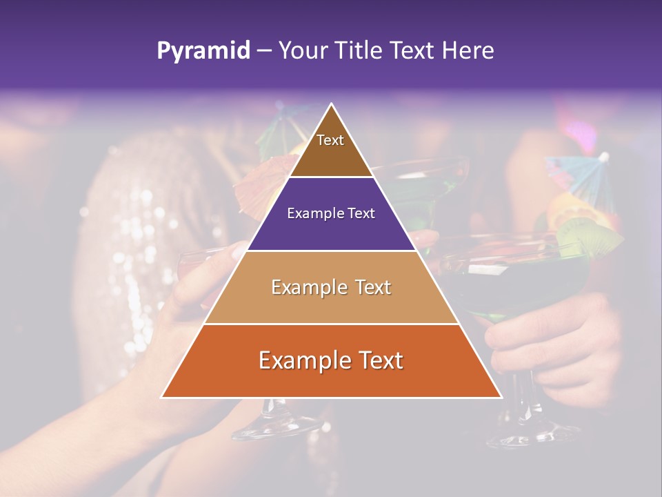 Guy Cocktail Gathering PowerPoint Template