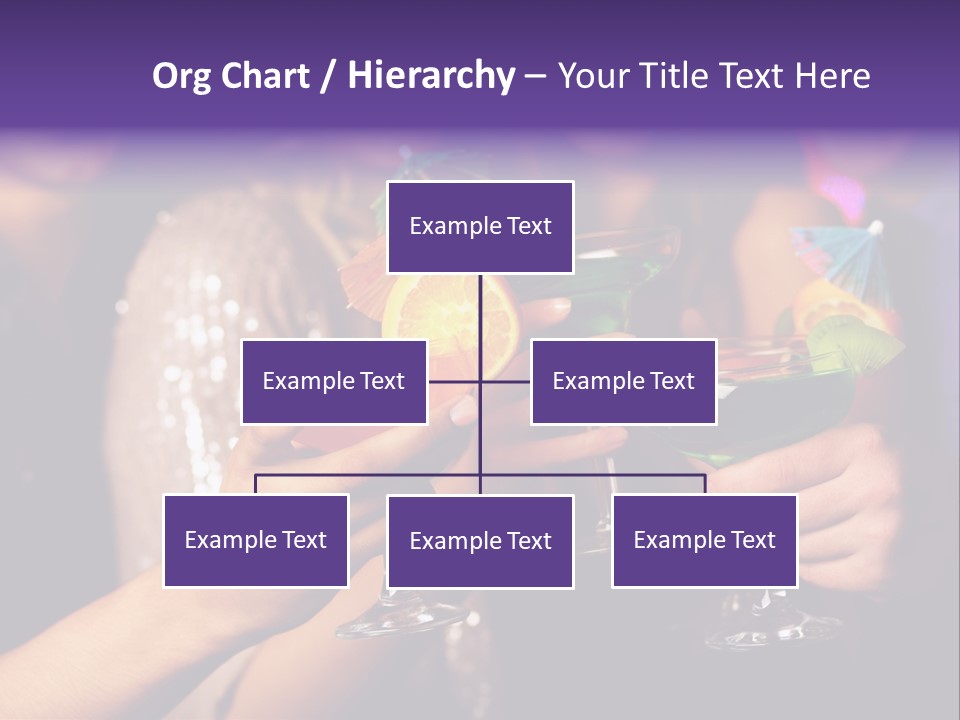 Guy Cocktail Gathering PowerPoint Template