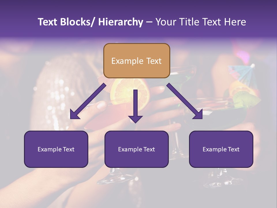 Guy Cocktail Gathering PowerPoint Template