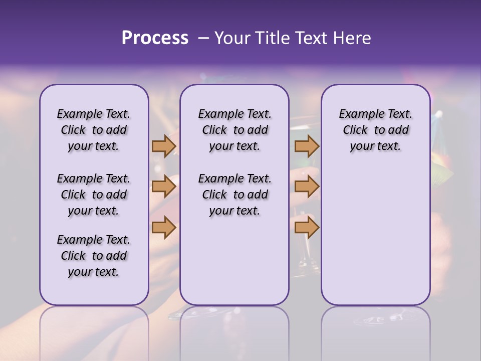 Guy Cocktail Gathering PowerPoint Template