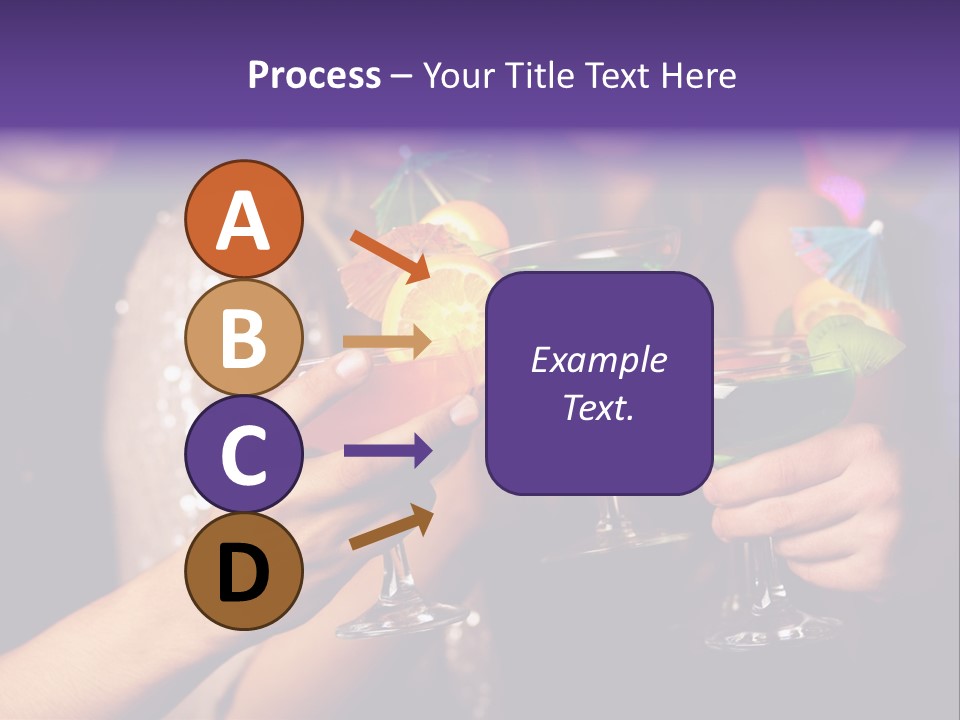 Guy Cocktail Gathering PowerPoint Template