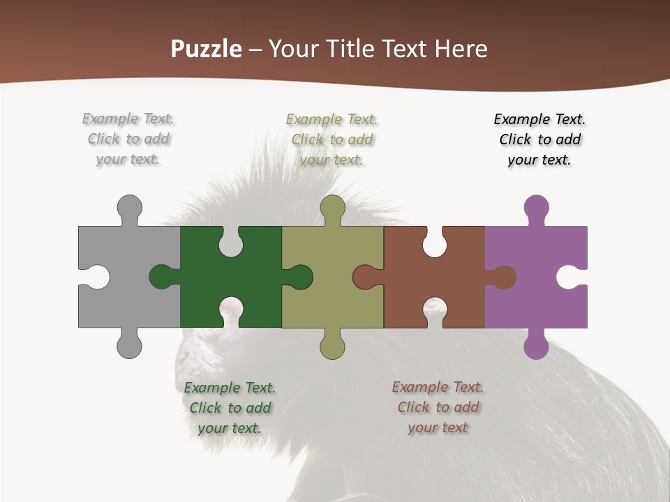 Strong Power Forest PowerPoint Template