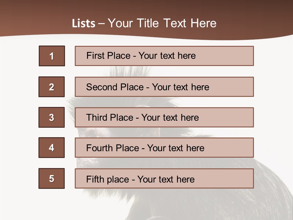 Strong Power Forest PowerPoint Template