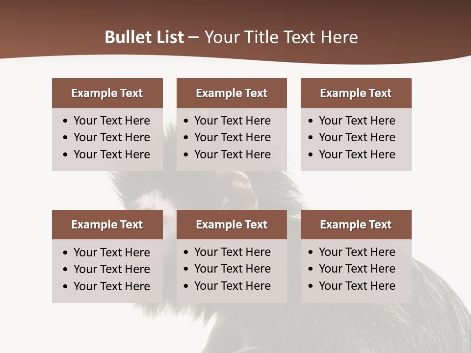 Strong Power Forest PowerPoint Template