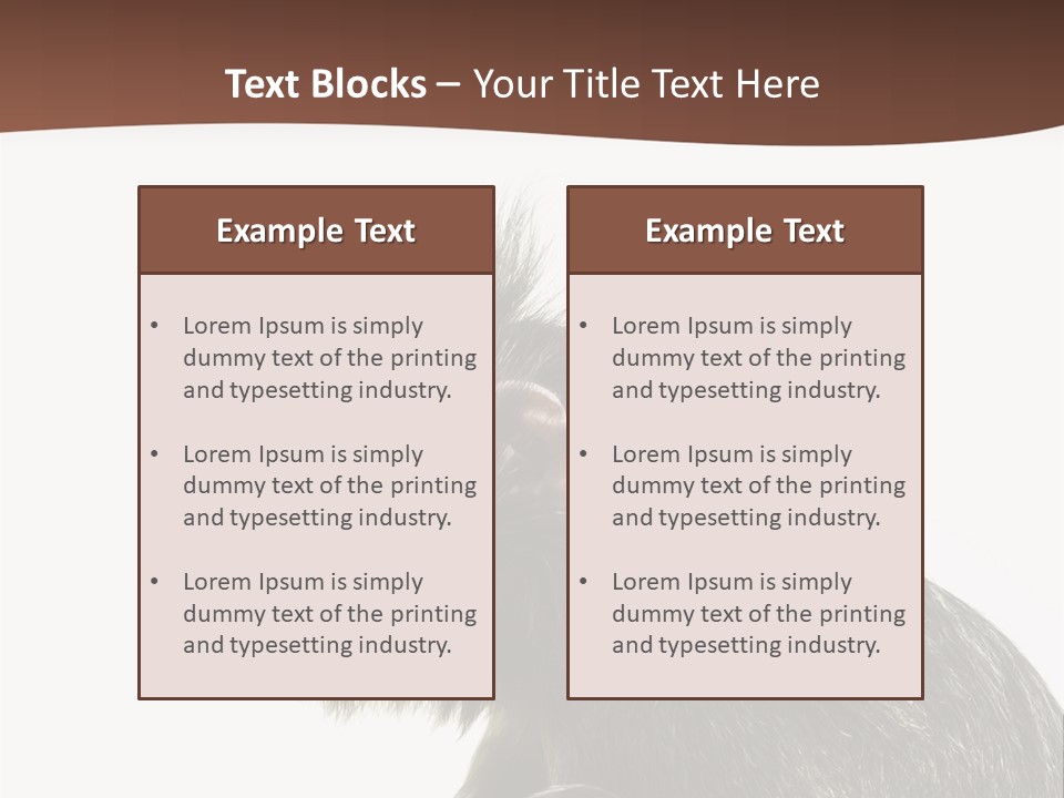 Strong Power Forest PowerPoint Template