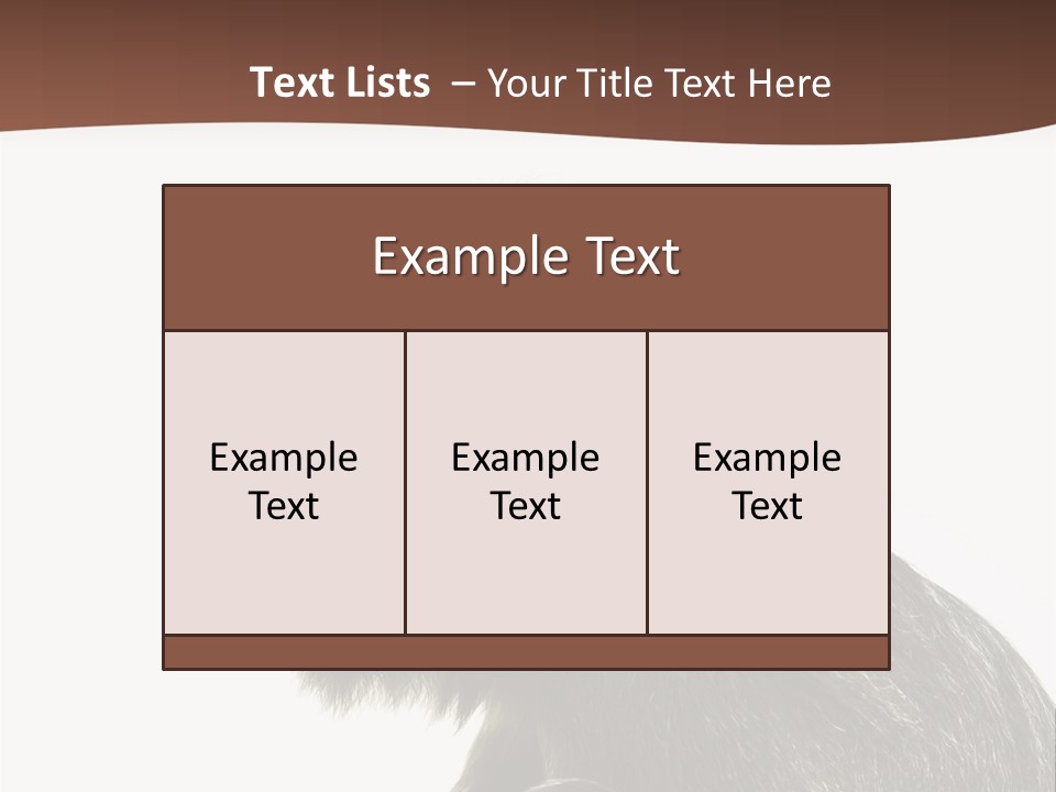 Strong Power Forest PowerPoint Template
