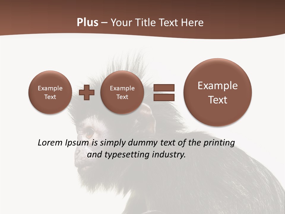 Strong Power Forest PowerPoint Template