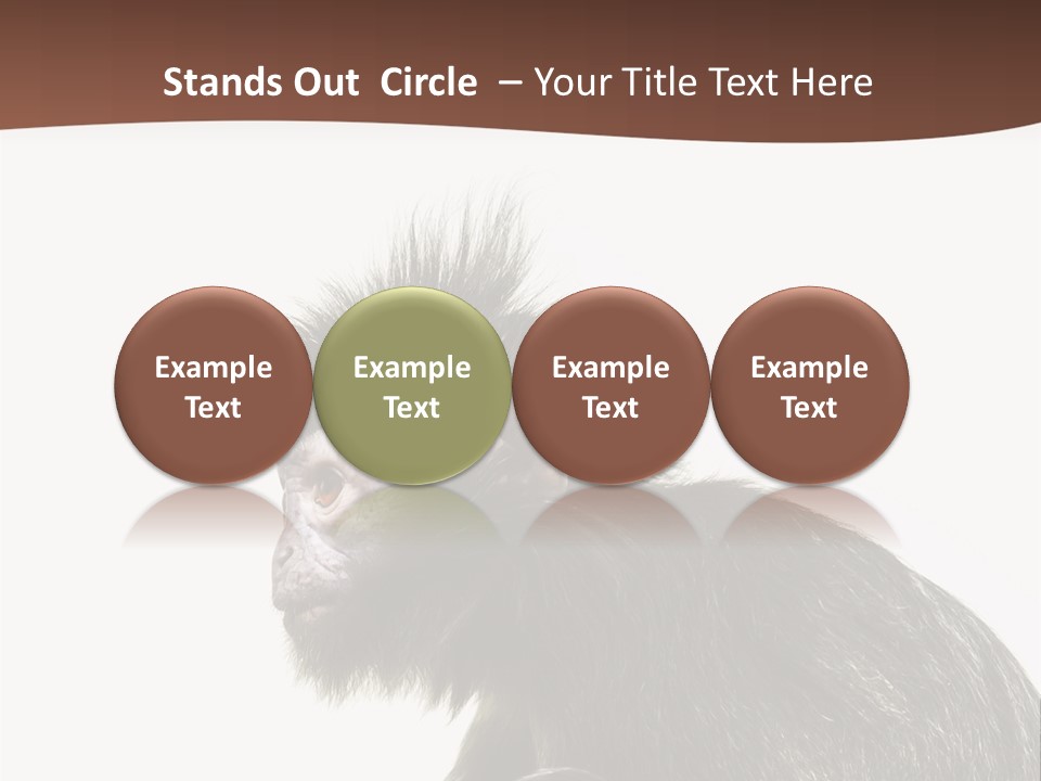 Strong Power Forest PowerPoint Template