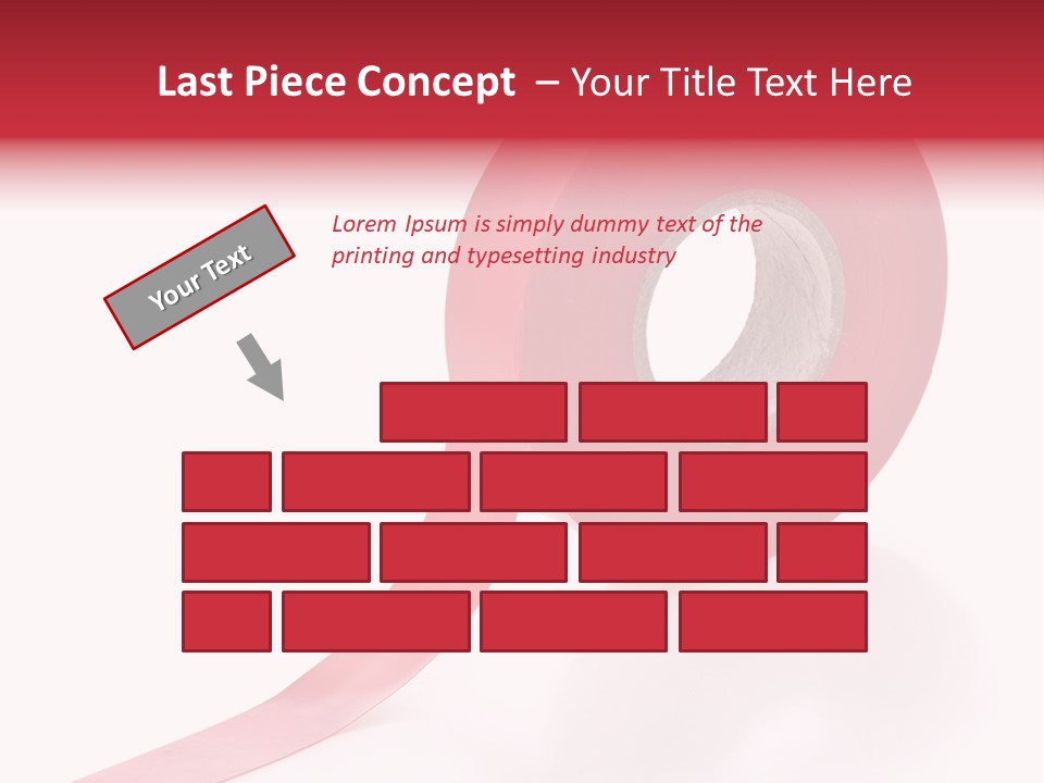 Motion Edge Piece PowerPoint Template