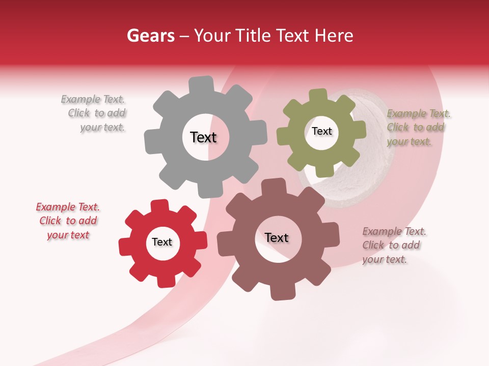 Motion Edge Piece PowerPoint Template