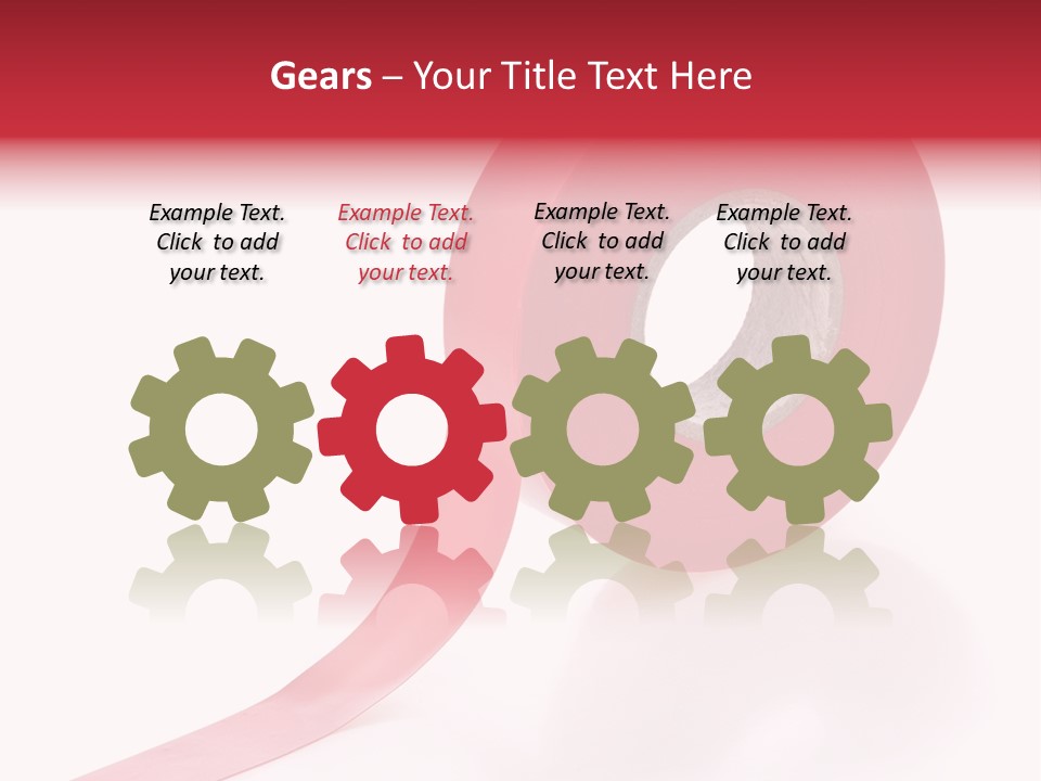 Motion Edge Piece PowerPoint Template