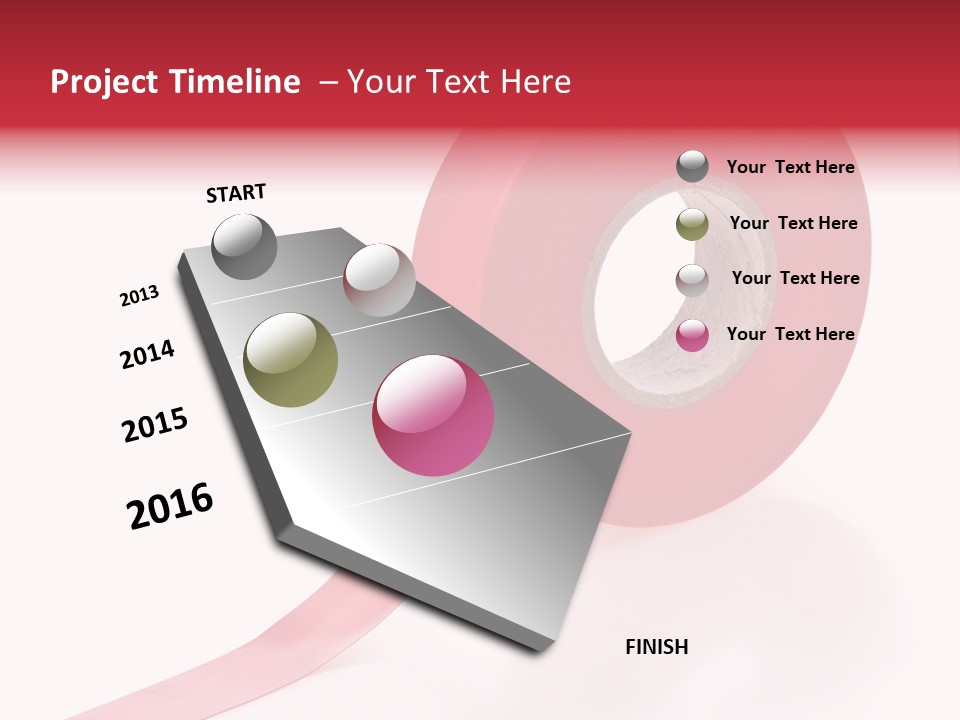Motion Edge Piece PowerPoint Template