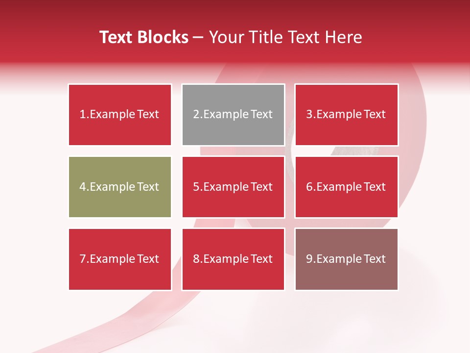 Motion Edge Piece PowerPoint Template