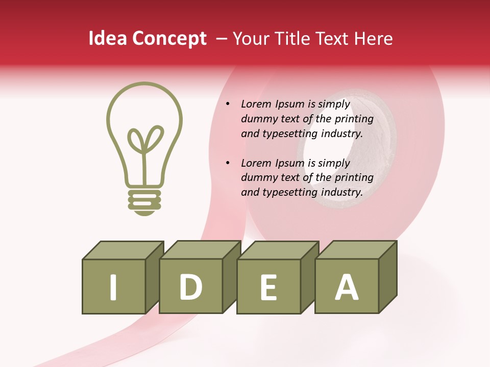 Motion Edge Piece PowerPoint Template