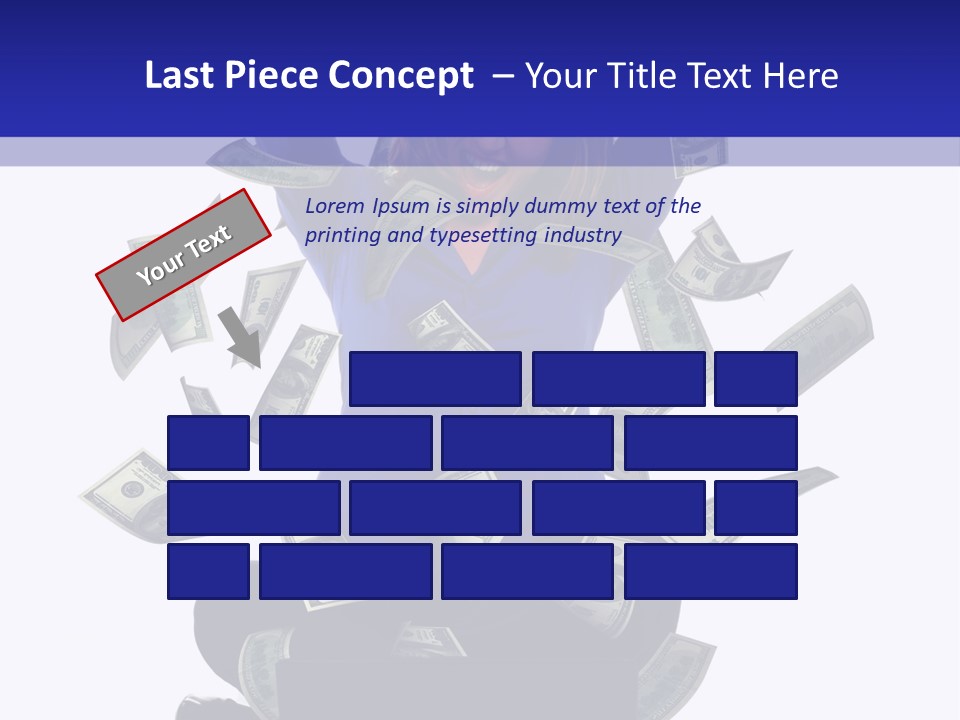 Smiling Celebration Working PowerPoint Template