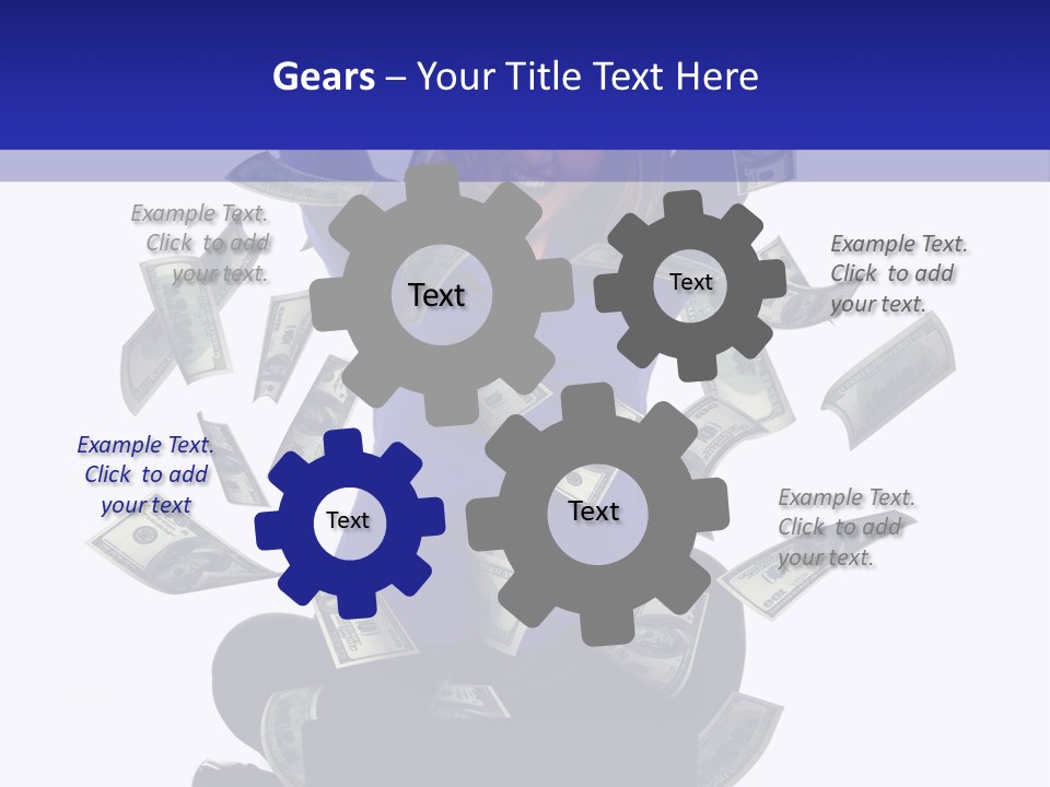 Smiling Celebration Working PowerPoint Template