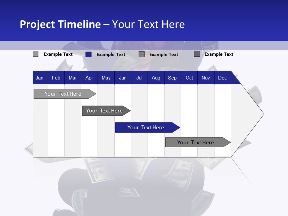 Smiling Celebration Working PowerPoint Template