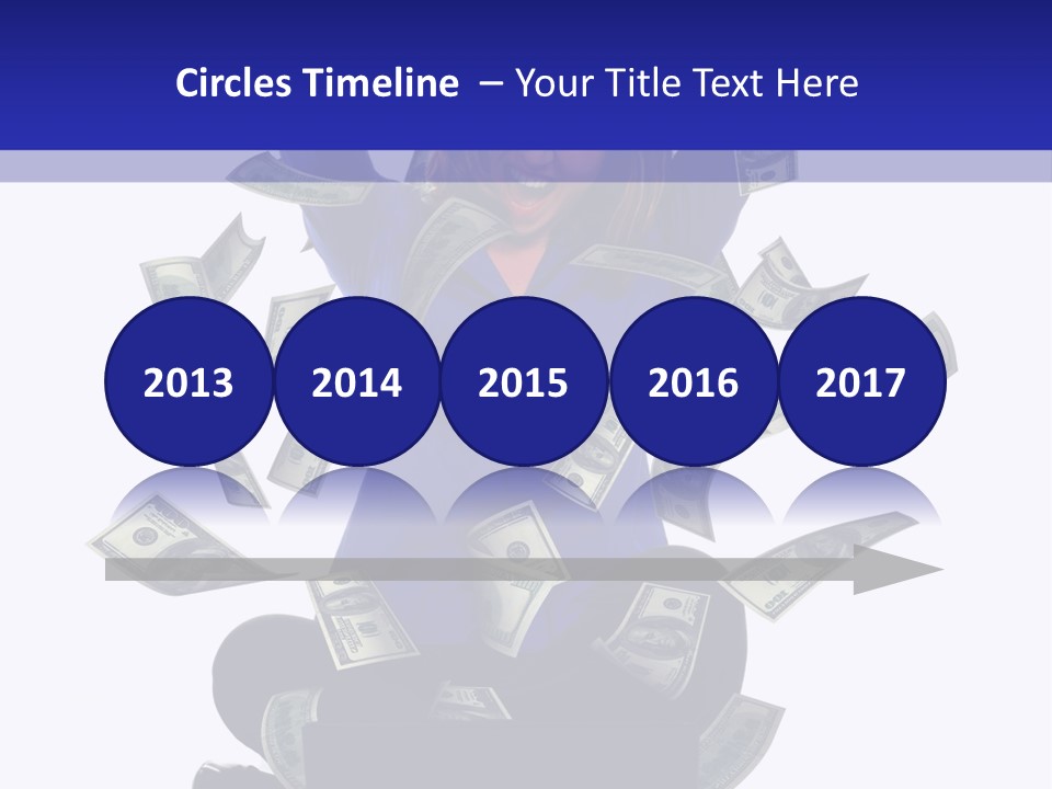 Smiling Celebration Working PowerPoint Template