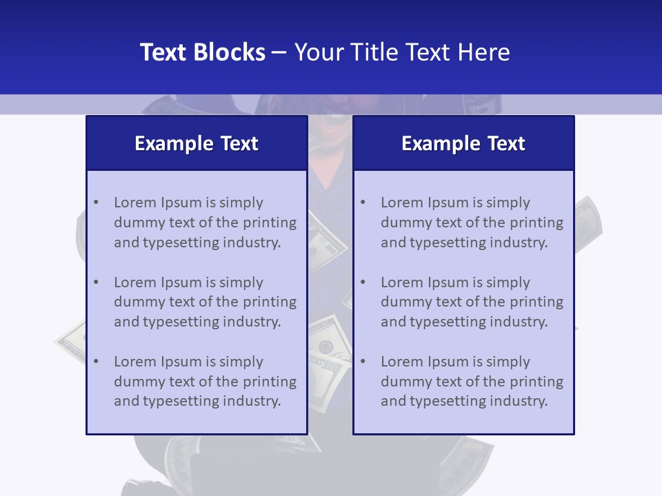 Smiling Celebration Working PowerPoint Template