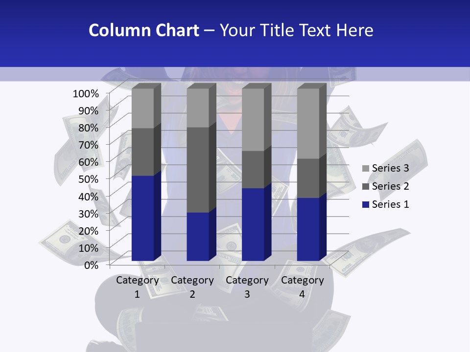 Smiling Celebration Working PowerPoint Template