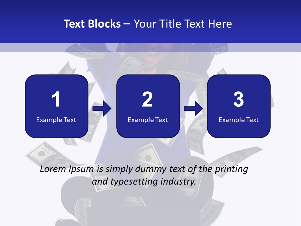 Smiling Celebration Working PowerPoint Template
