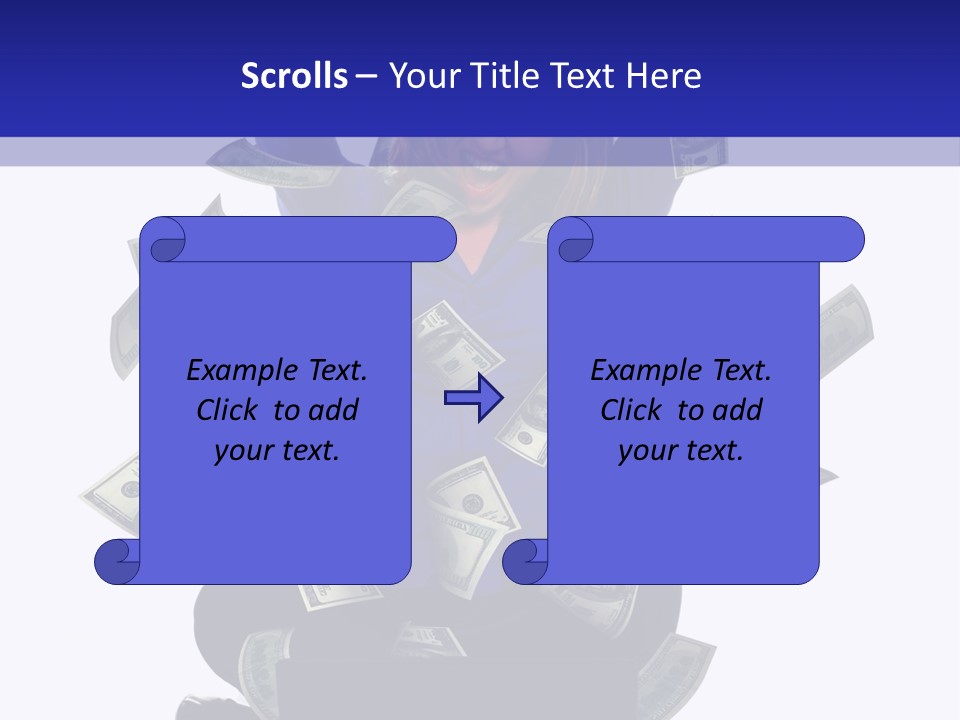 Smiling Celebration Working PowerPoint Template