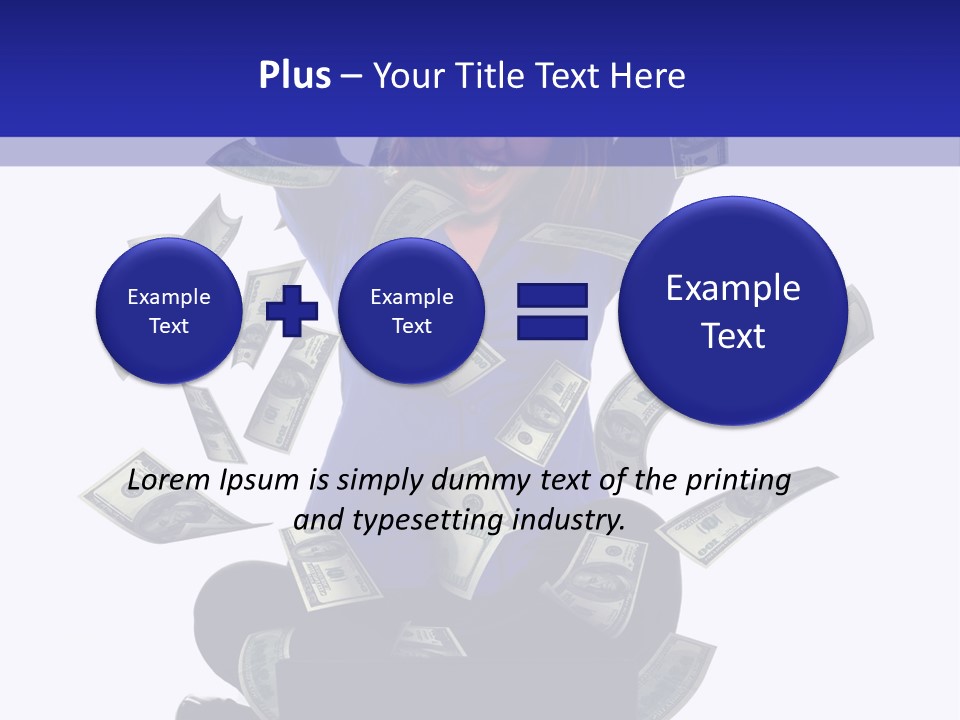 Smiling Celebration Working PowerPoint Template
