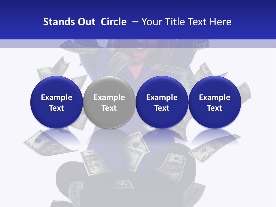 Smiling Celebration Working PowerPoint Template