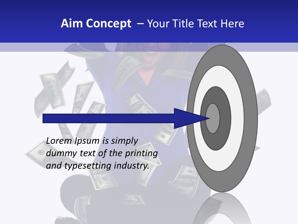 Smiling Celebration Working PowerPoint Template