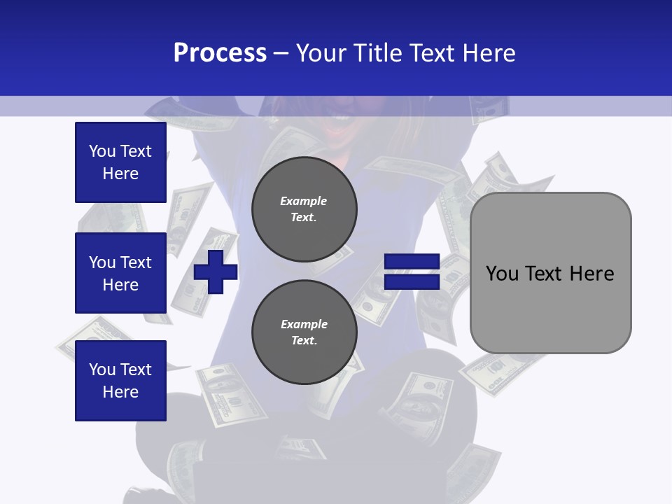 Smiling Celebration Working PowerPoint Template