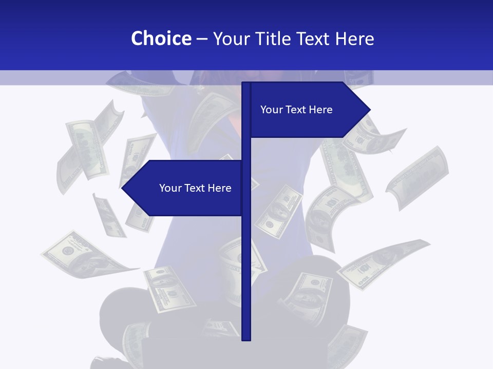 Smiling Celebration Working PowerPoint Template