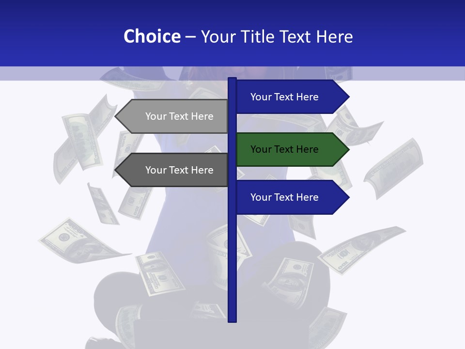 Smiling Celebration Working PowerPoint Template