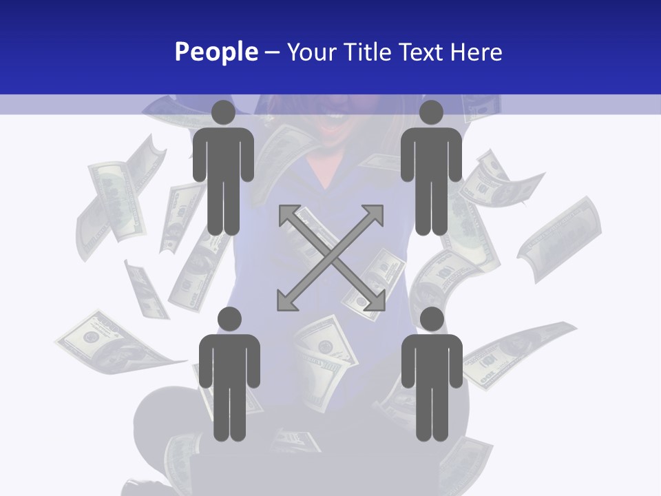 Smiling Celebration Working PowerPoint Template