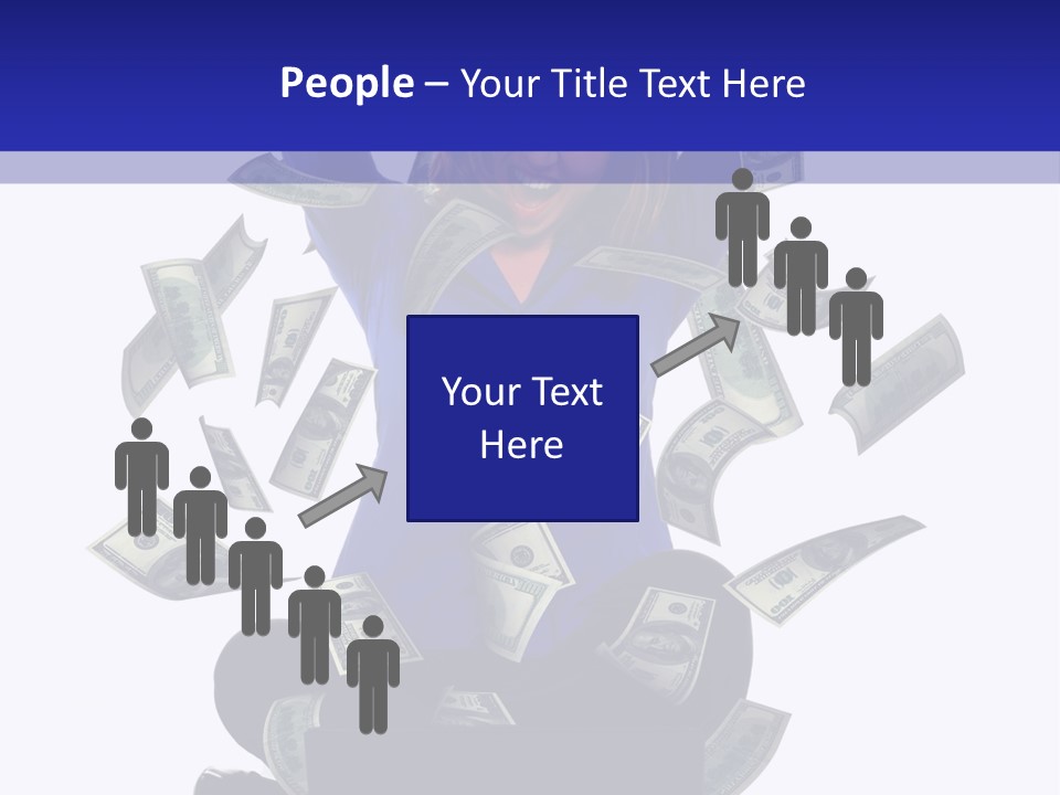 Smiling Celebration Working PowerPoint Template