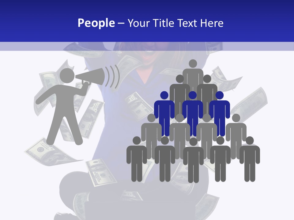 Smiling Celebration Working PowerPoint Template