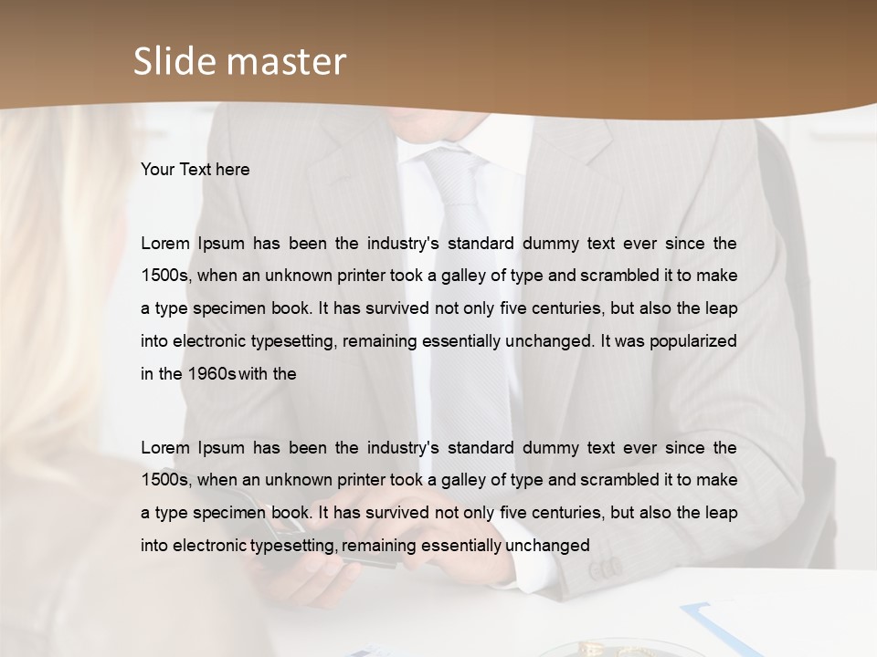 Finance Economics Concept PowerPoint Template