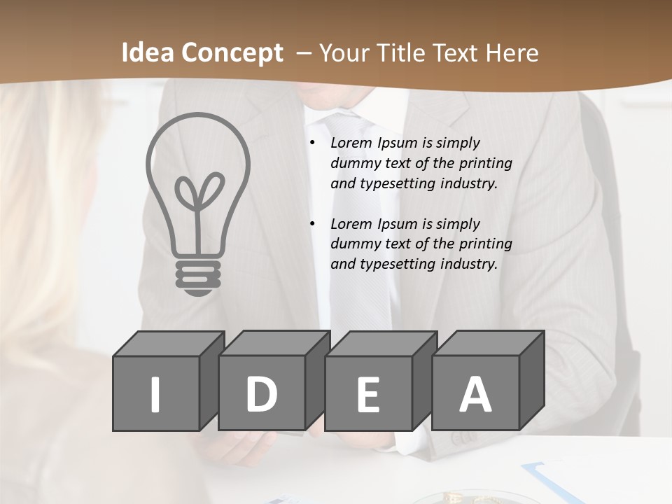 Finance Economics Concept PowerPoint Template