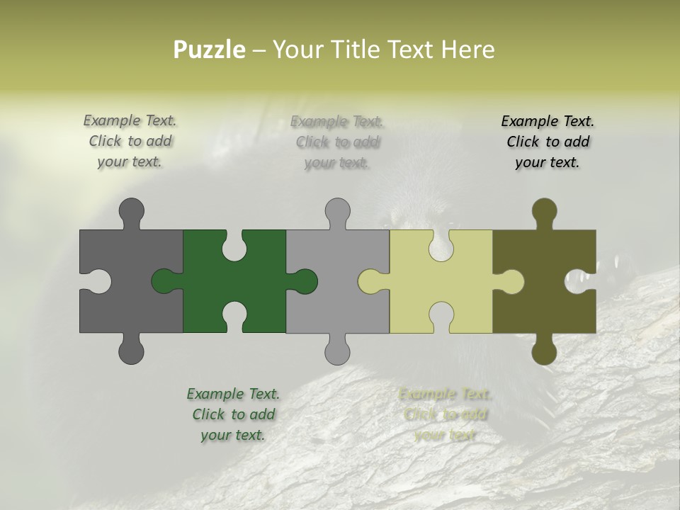 Ursus Playful Meadow PowerPoint Template